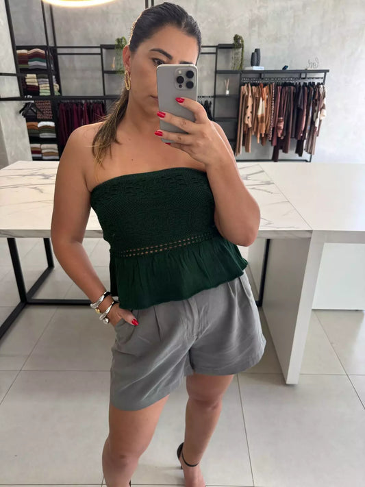 Bata de Tricot Tropical