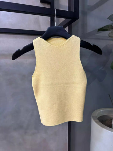 Cropped de Tricot Verão